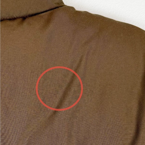 Filson Featherweight Down Puffer Vest Dark Tan Khaki 700CC Men’s Size Small - Picture 16 of 16